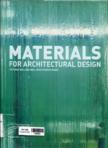 Materials for inspirational design