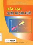 Bài tập quản trị sản xuất