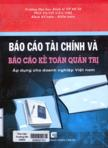 Báo cáo tài chính và báo cáo kế toán quản trị