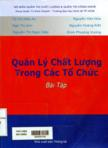 Quản lý chất lượng trong các tổ chức: Bài tập