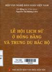 Lễ hội lịch sử ở đồng bằng và trung du Bắc Bộ