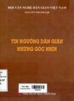 Tín ngưỡng dân gian - những góc nhìn