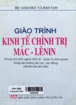 Giáo trình kinh tế chính trị Mác - lênin