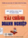 Tài chính doanh nghiệp: hệ thống bài tập và bài giải