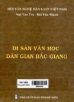 Di sản văn học dân gian Bắc Giang