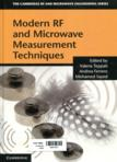Modern RF and microwave measurement techniques