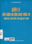 Quản lý viễn thông và công nghệ thông tin: những vấn đề cần quan tâm