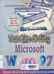 Thực hiện dễ dàng Microsoft Word 97