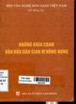 Những khía cạnh văn hóa dân gian M'nông Nong