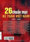 26 chuẩn mực kế toán Việt Nam (2001 - 2006)