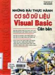 Những bài thực hành cơ sở dữ liệu Visual Basic 6.0 căn bản