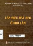 Làn điệu hát reo ở Nho Lâm