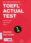 How to master skills for the TOEFL actual test