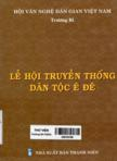 Lễ hội truyền thống dân tộc Ê đê