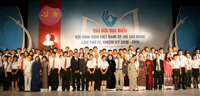 Khai mạc Đại hội đại biểu Hội Sinh viên Việt Nam TP.HCM lần IV (2010-2015)