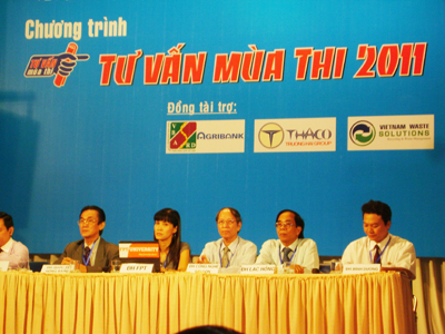 STU tham gia tư vấn mùa thi 2011 tại TP. HCM