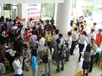 ĐH Công Nghệ Sài Gòn, Tưng bừng Ngày hội việc làm bán thời gian 2010