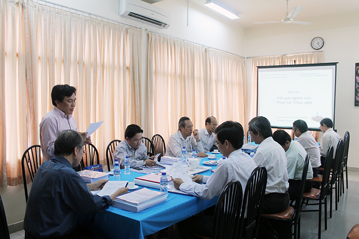 Nghiệm thu cấp cơ sở đề tài NCKH “Thực trạng và giải pháp phát triển nguồn nhân lực khoa học công nghệ tỉnh Bình Dương”