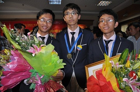 Việt Nam đã giành được 213 Huy chương Olympic Toán học