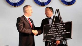 US Ambassador launches new St. Paul campus