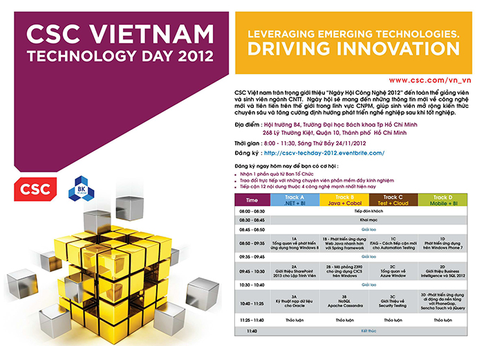 Hội thảo Công nghệ “CSC Vietnam Technology Day 2012”