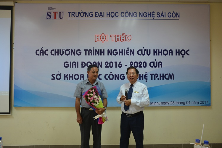 Trường ĐH Công nghệ Sài Gòn tổ chức hội thảo Giới thiệu các chương trình nghiên cứu khoa học giai đoạn 2016 – 2020 của Sở Khoa học và Công nghệ TP. HCM