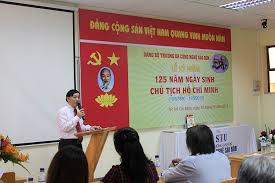 Đảng Bộ Trường ĐH Công Nghệ Sài Gòn trang trọng tổ chức lễ kỷ niệm 125 năm ngày sinh Chủ tịch Hồ Chí Minh