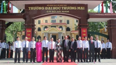 Ha Nam-based Vietnam University of Commerce unveiled